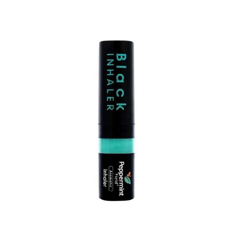 Peppermint Field Black Inhaler 2 sa 1: Magtaas iyong paghinga gamit ang ...