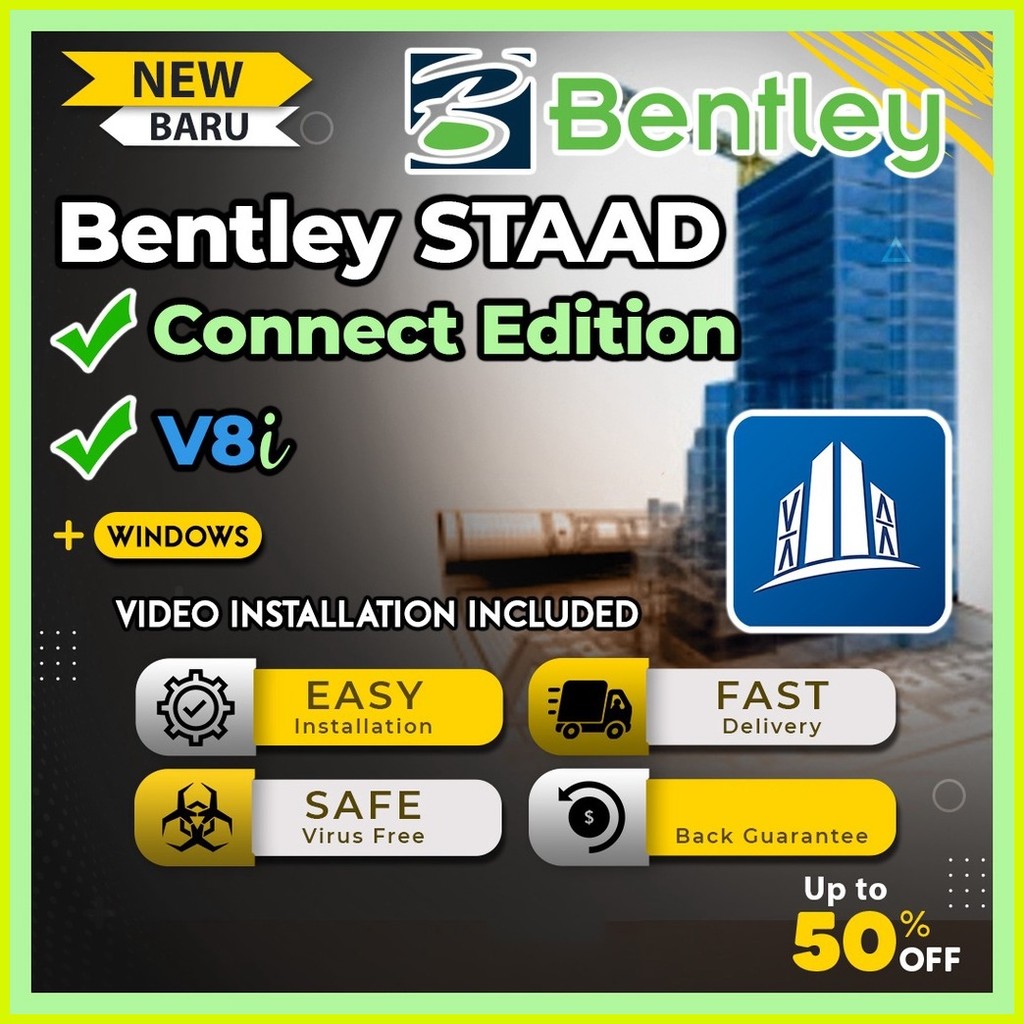 VIDEO] Bentley STAAD Pro V8i SS6 / CONNECT Edition Full Version For ...