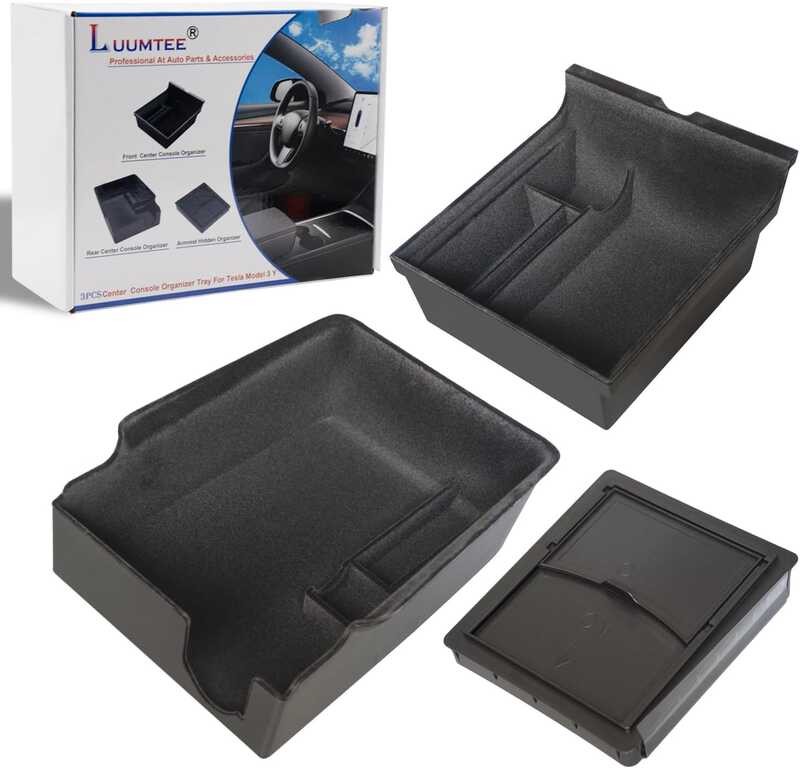 The Center Console Storage Tray Is Designed With Flocking, Suitable For ...