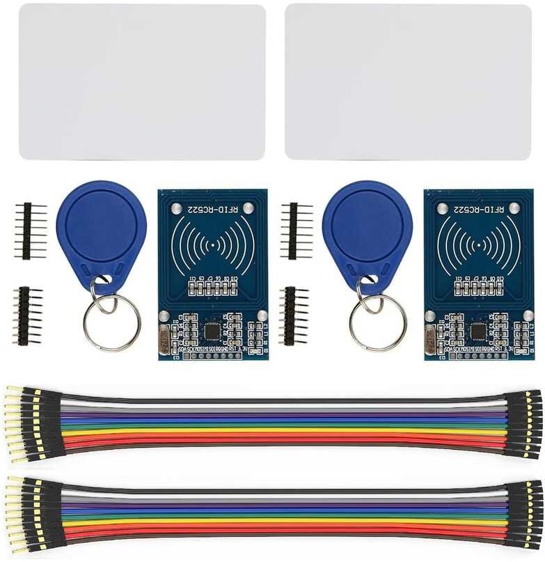 2-piece RFID WWZMDiB Kit - MF RC522 RF IC Card Sensor Module S50 Blank ...