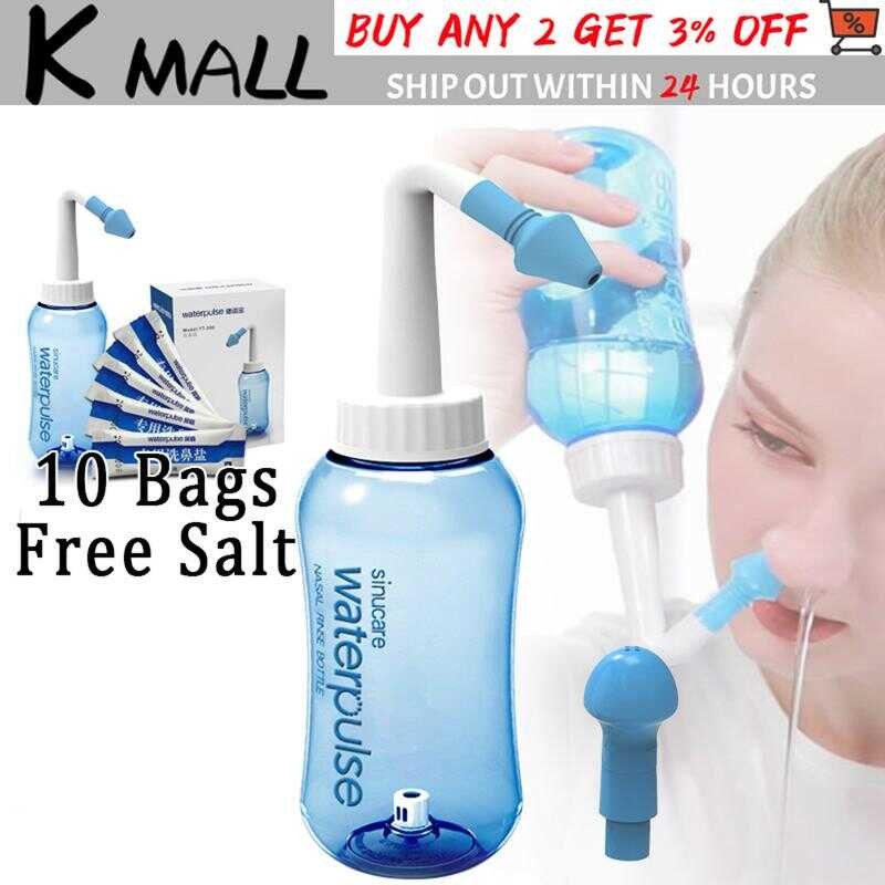 Asz-101 300Ml Nasal Neti Pot Nose Sinus Cleaner With Physiological Wash ...