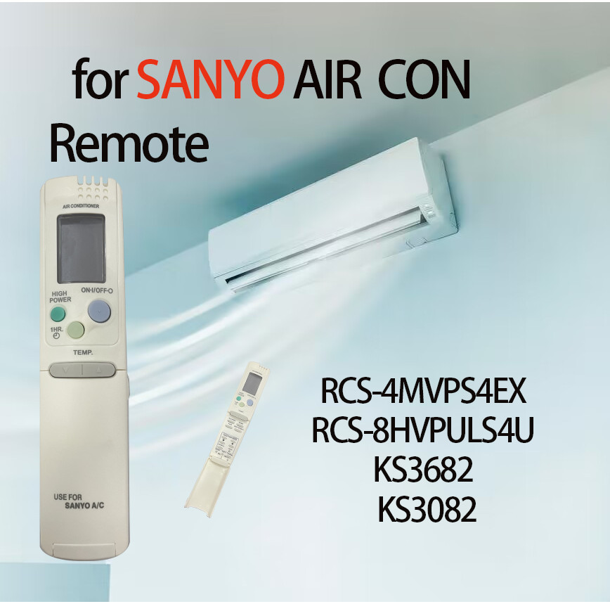 Suitable for SANYO Air Conditioning Remote Control Heating Cooling ...
