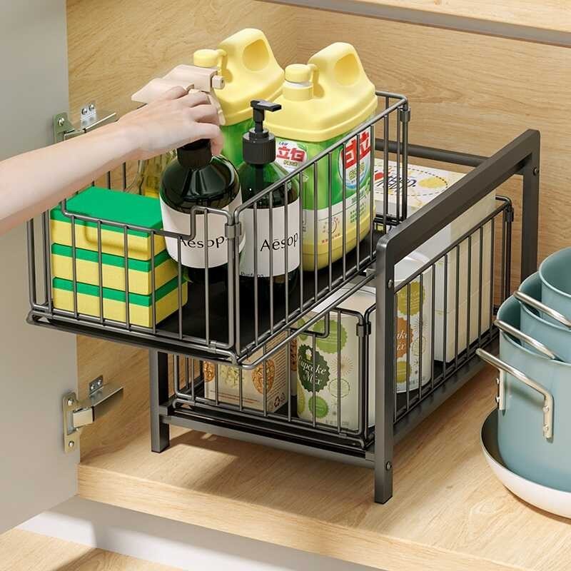 Sink KETHE Gamit Ang Sliding Drawer Cabinet Bathroom Kitchen Countertop ...