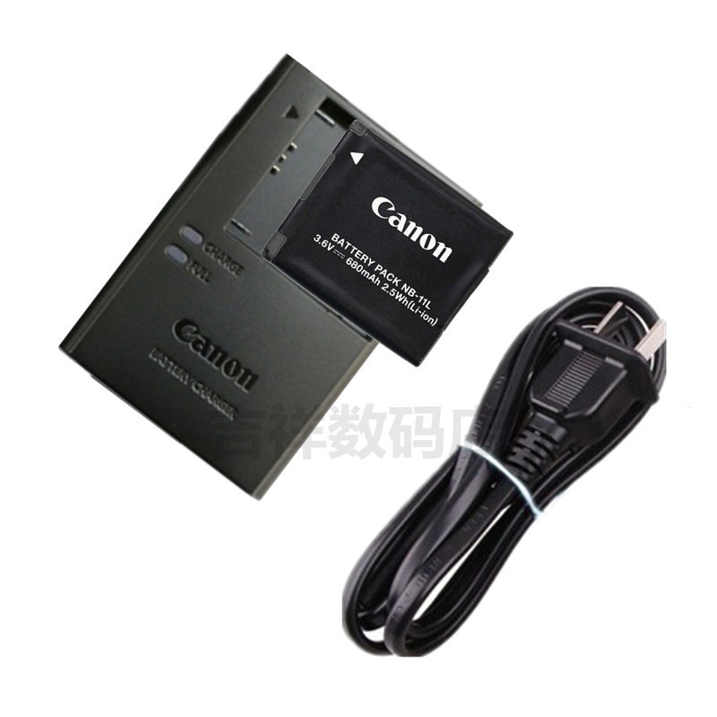 Canon IXUS125 140 145 150 155 HS camera NB11L battery + Charger + data