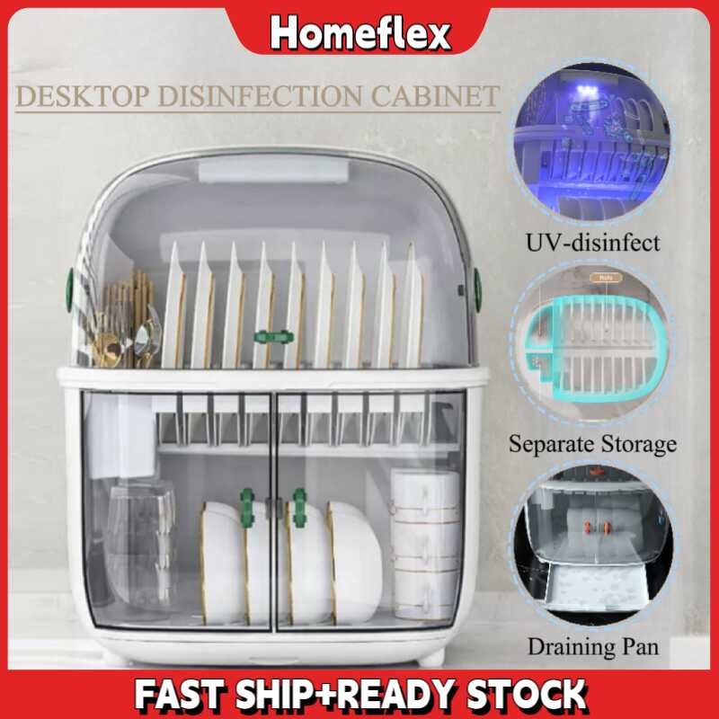 Electric Homeflex Dryer Sterilizer Desktop USB Charging 2 Layer Dish ...