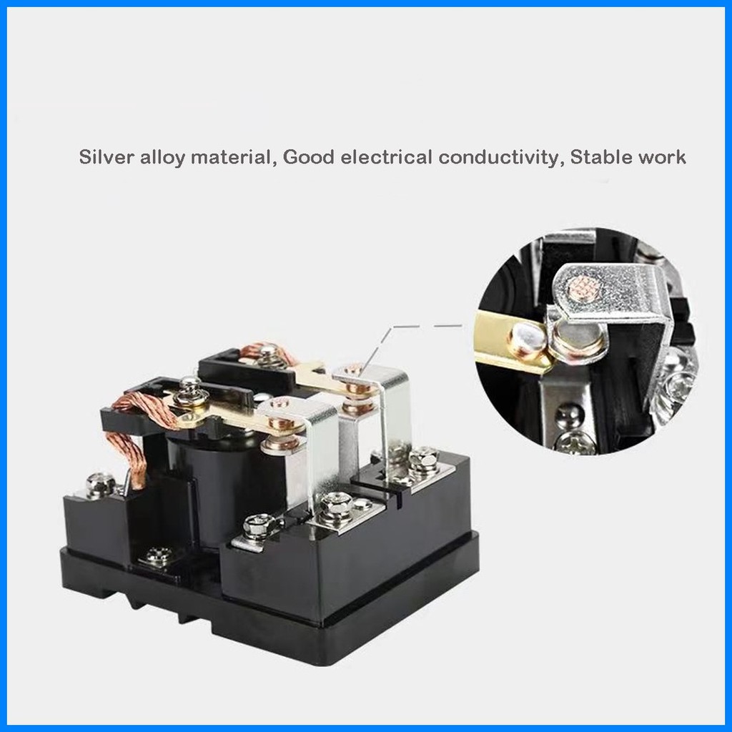 ⚽ JQX62F 2Z 80A Electric Relay 12V DC 220V AC DPDT PCB Relay Module