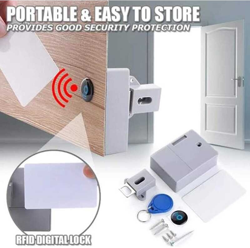 Smart & DIY RFID Hidden Safety Digital Lock/Electronic Drawer