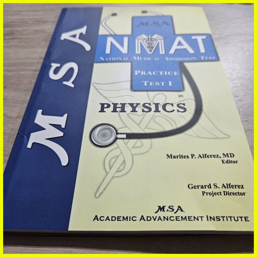 ♟ ♠ MSA NMAT Practice Test PHYSICS | Shopee Philippines