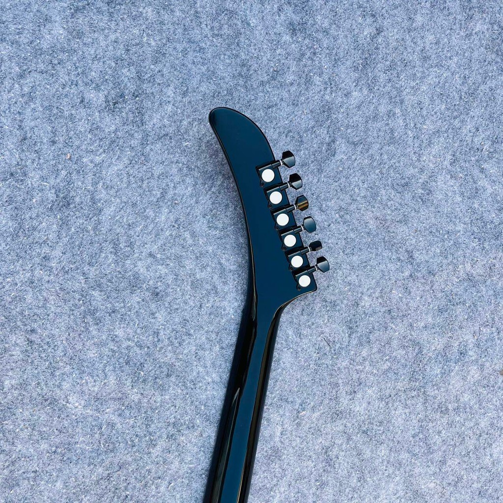 ESP Custom Explorer Man to Wolf Electric Guitar EMG Pickup Black ...