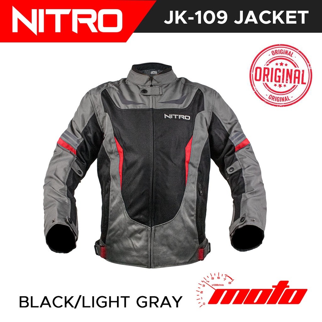 Moto NITRO Riding Jacket JK-109 | Shopee Philippines