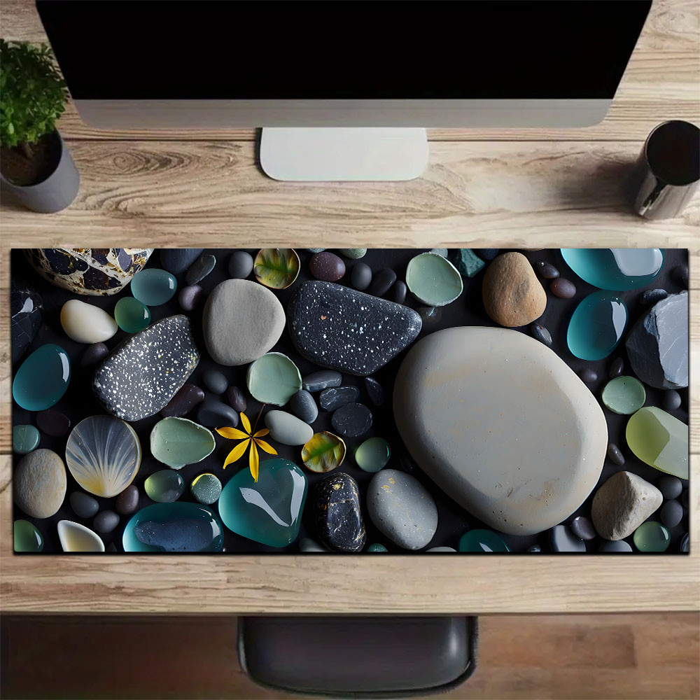 1pc 3D stone Large Mouse Pad computer mat Desk Mat keyboard mat Office ...