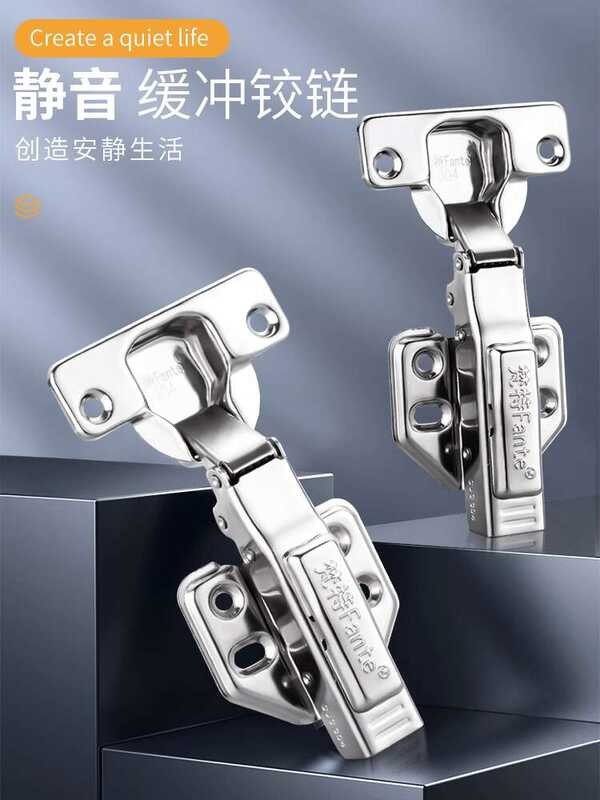 304 Stainless Steel Hydraulic Buffer Damper Hinge Large Bend Middle ...