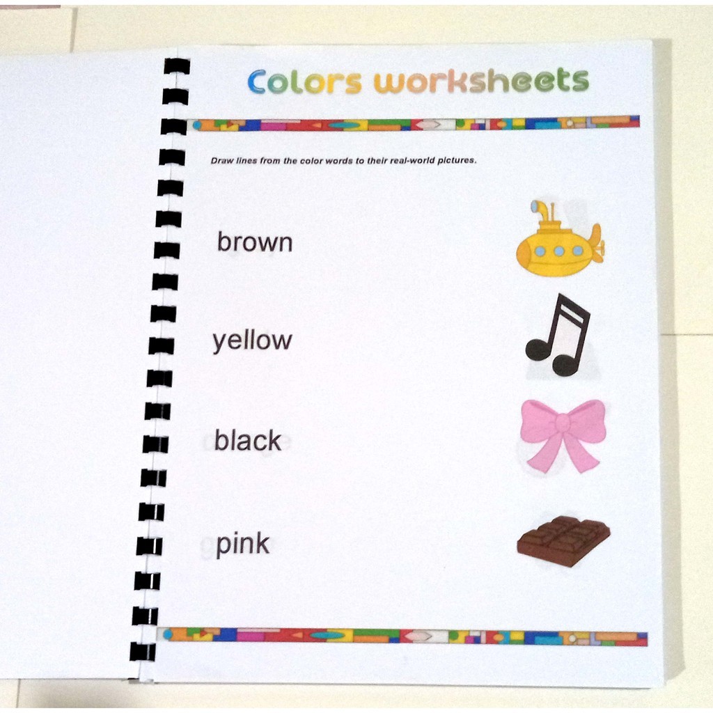 Workbook for Preschool, Kindergarten, Activity Workbook (90 Pages ...
