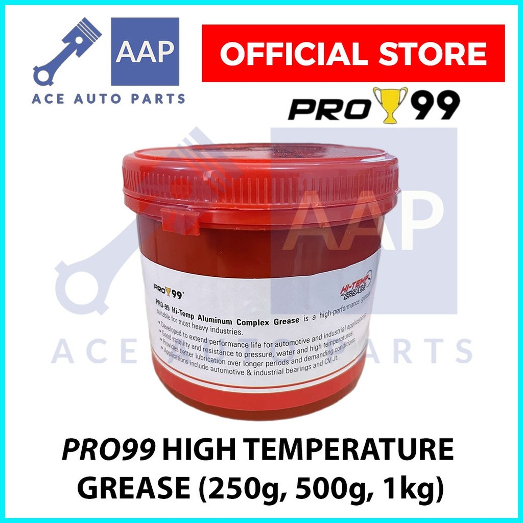 Pro99 High Temperature Grease Heavy Duty (250g, 500g, 1kg) | Shopee ...