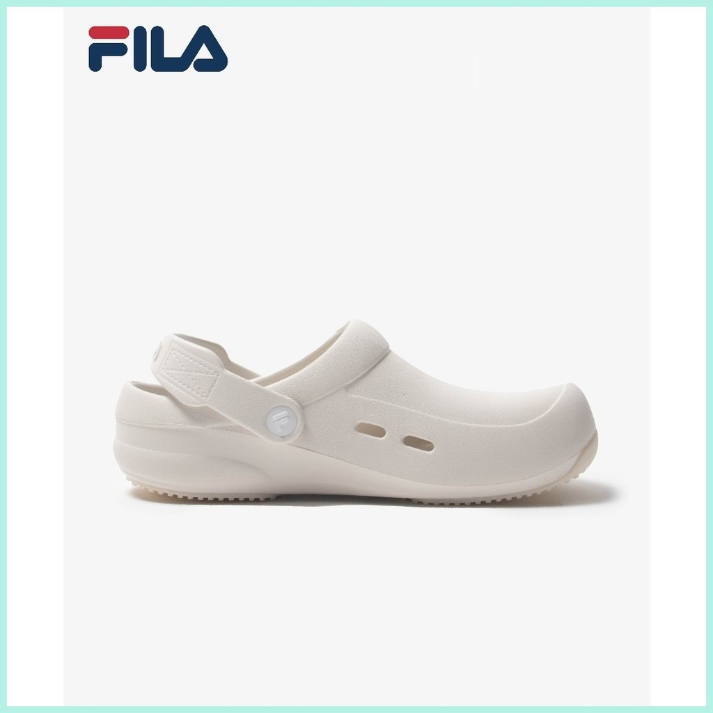 FILA Womens Biella Clogs LS White | Shopee Philippines