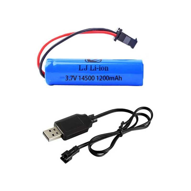 1Batterie SM--Batterie Lipo 3.7V 1200mAh pour JJRC C2 D828, pièces de