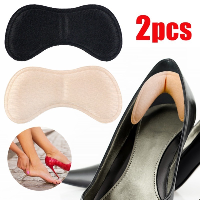 Heel Insoles Patch Pain Relief Anti-wear Cushion Pads Feet Care Heel ...
