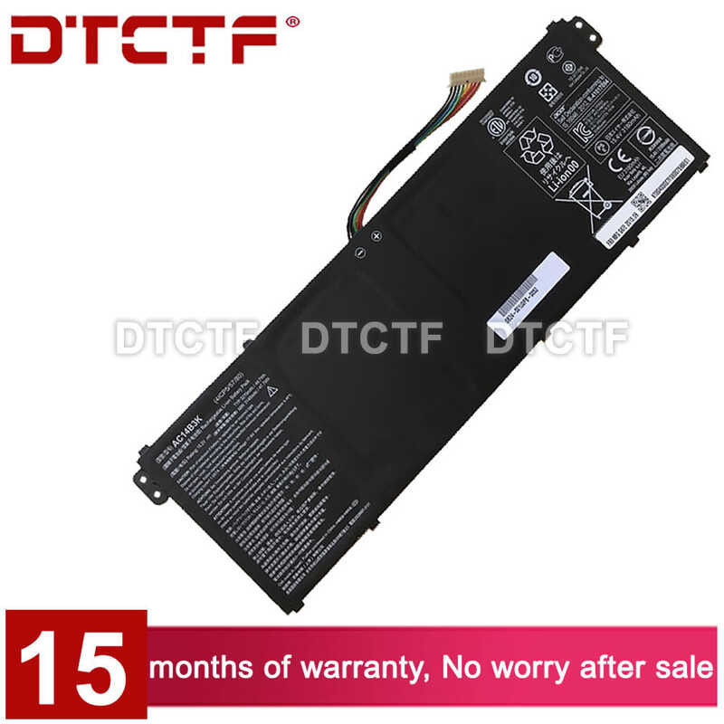 Batterie Chinoket 15.2V 54.7Wh AC14B8K Pour Acer Aspire R3 R5 E5 ES1 A515 - 3600mAh