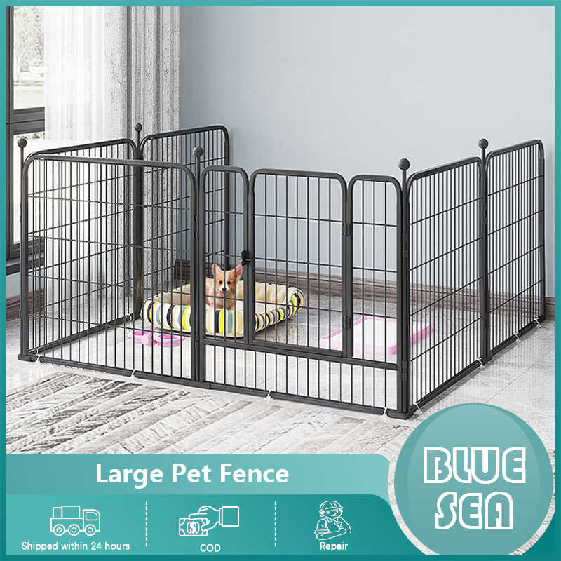 Dogs Playpen Cats Rabbit Animals Pen Stackable DIY Dog Cage High
