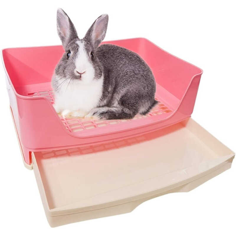 Litter Large Rabbit Drawer Place Matatag Bedpan Corner Toilet Box Na ...