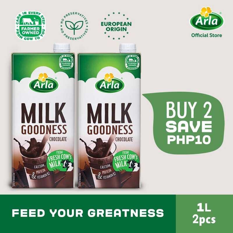 2024In vogue Arla Chocolate Milk 1L 2-Pack | Shopee Philippines