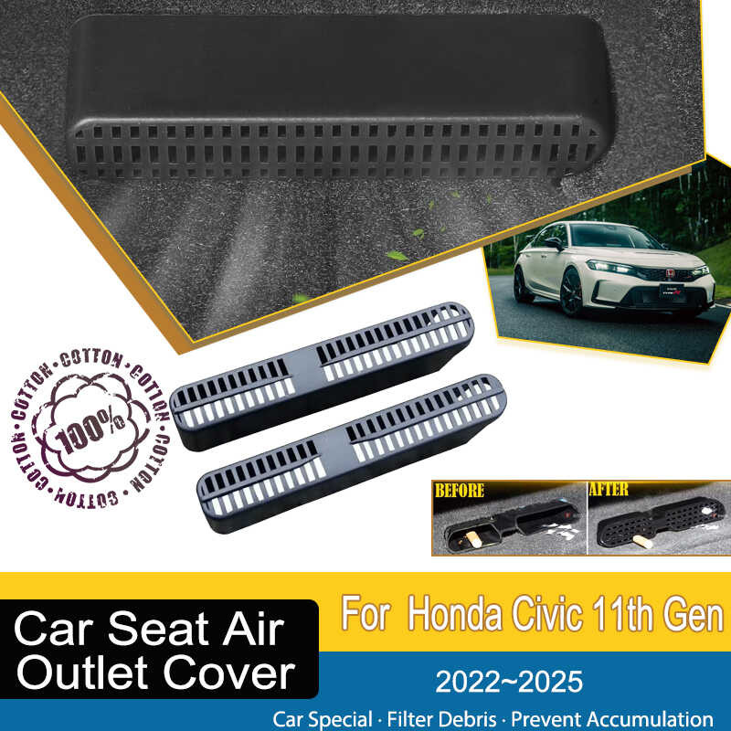 ⊙ Car Air Condition Vent Covers For Honda Civic 11Th Gen 2022 2023 2024