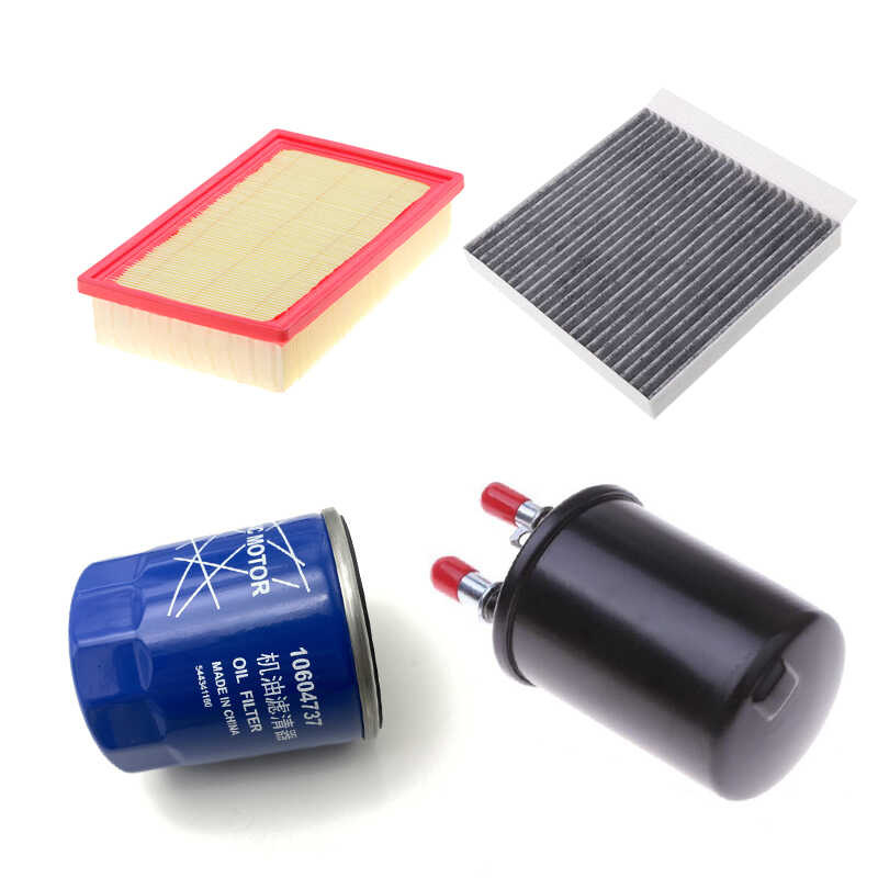 4Pcs/Kit Oil Air/Fuel/Air Condition Filter Para Sa Tsina SAIC Roewe MG