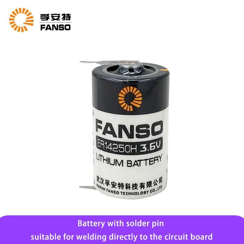 Er14250h FANSO Na May Welding Foot Disposable Lithium Battery 3.6V