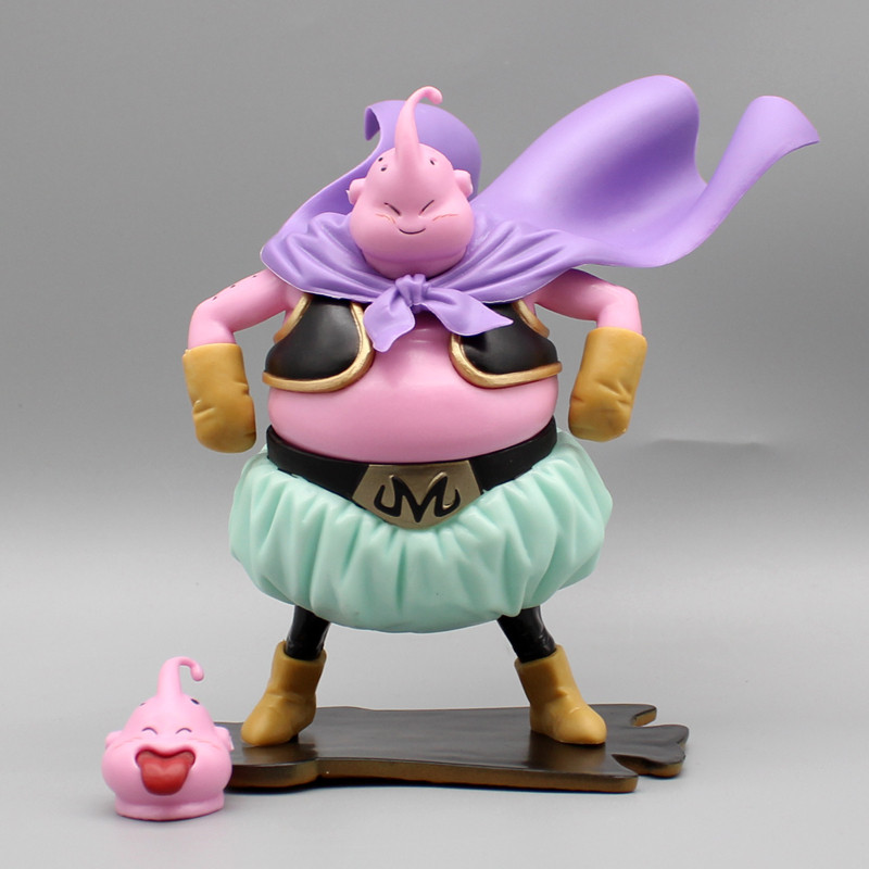 Dragon Ball Z Fat Figure 14Cm Min Buu With 2 Heads Boo Pvc Gk Figurine ...