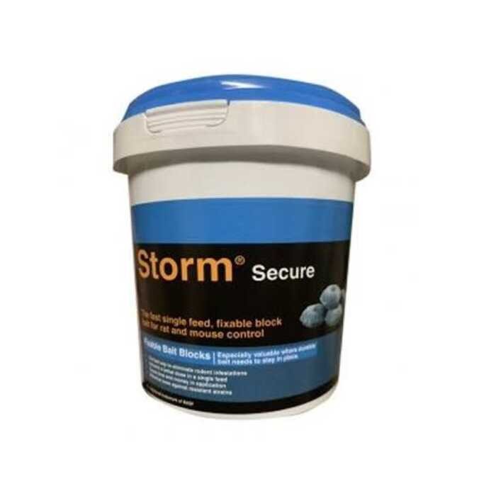 Bb0 BASF Storm® Secure Flocoumafen Rodenticide Wax Block Bait For Mice ...