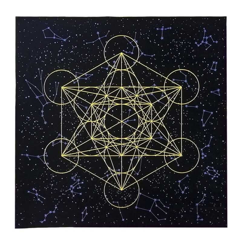 Altar Tarot Card Cloth Veet Astrology Divination Cards Table 4D4 ...