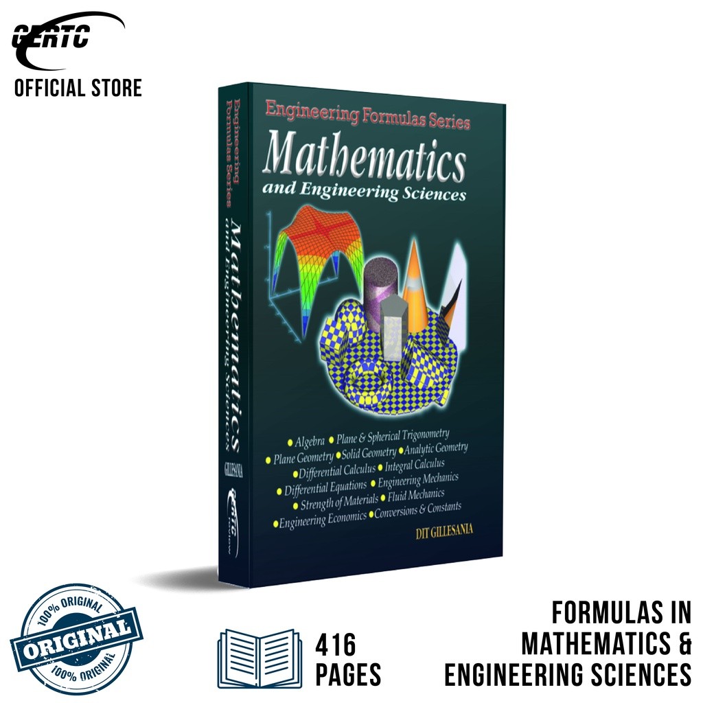 Engineering Formulas Series: Mathematics and Engineering Sciences (Math ...