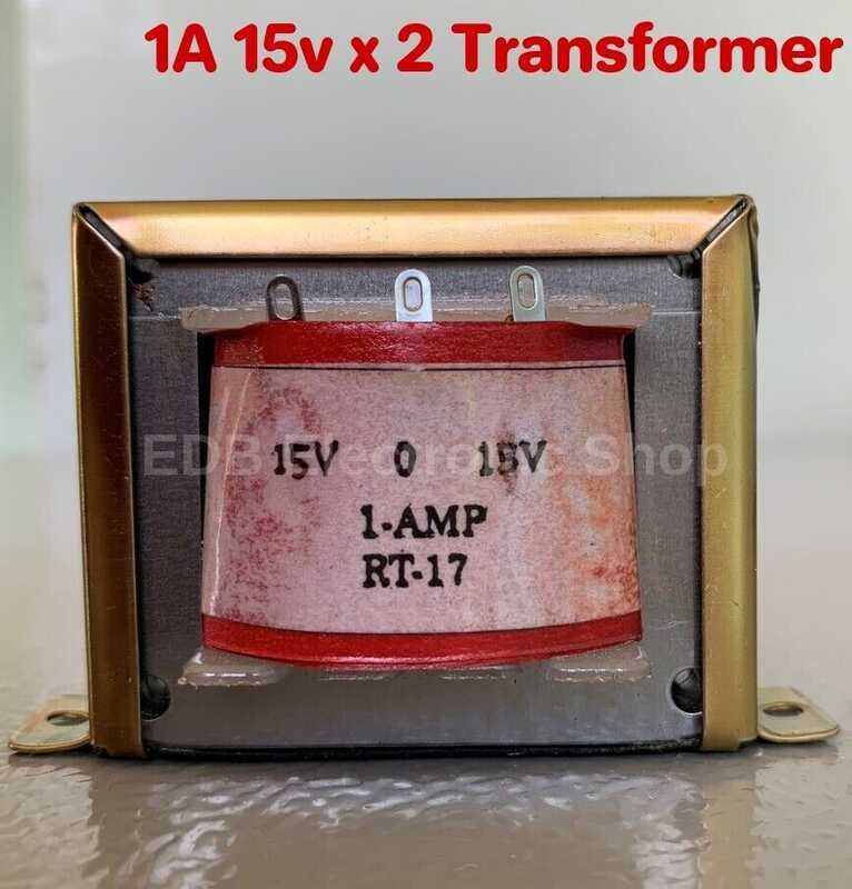 1A Transformer 15V X 2 AC Transformer Open Type 1Ampere Primary 110-220 ...