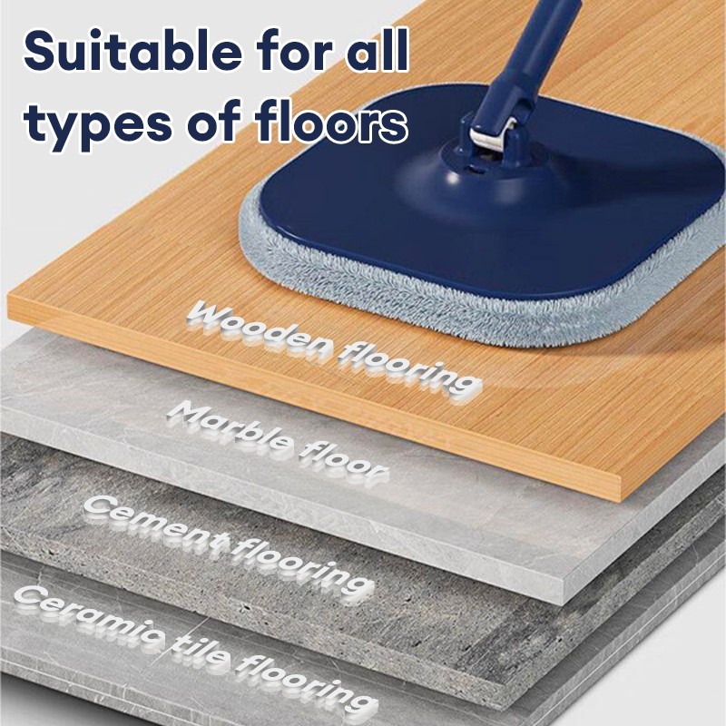 Magic Mop Tornado Falt Rotating Mop Self Wash Mop Floor Mop With Turbo ...