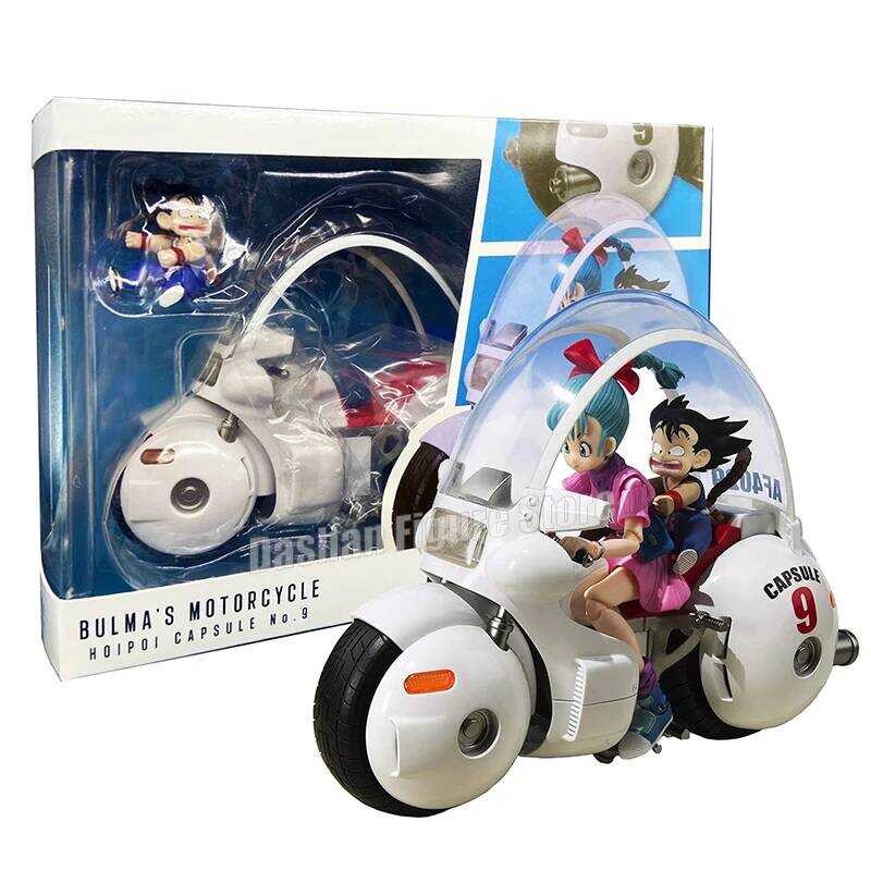 18Cm SHF Dragon Ball Figures Bulma's Motorcycle Hoipoi Capsule No. 9 ...