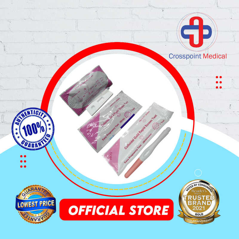 Crosspoint Colloidal Gold Rapid Screen Test Types 3 | Shopee Philippines