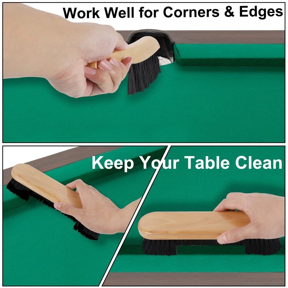 Billiard Brush Set Billiard Accessories Pool Table Corner Brush and Set ...