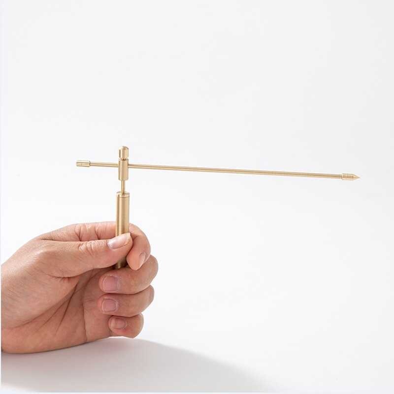 Copper Dragon 1Pair Seeking Dowsing Rod Outdoor Energy Water Witching