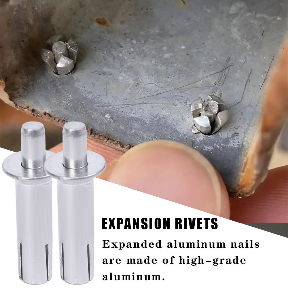 100/50/30PCS Aluminum Core Expansion Rivets - Semicircle Countersunk ...