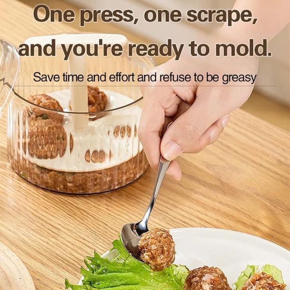 Meatball Maker PP Translucent Ground Meat Storage Containers Kitchen ...