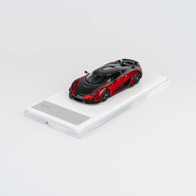 TPC ˉ 1/64 Red/Blue Painting/Carbon Fiber Alloy Car Model For ...