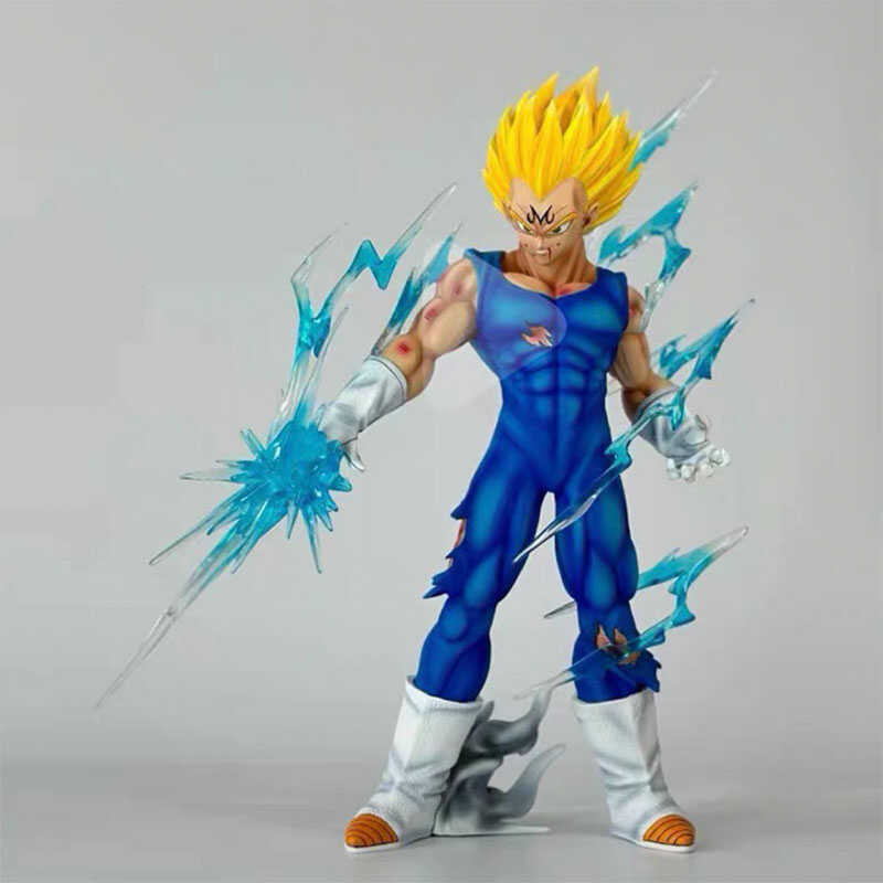 B8 Dragon Ball Min Anime Figures Self-Explosion Vegeta Action Figurine ...