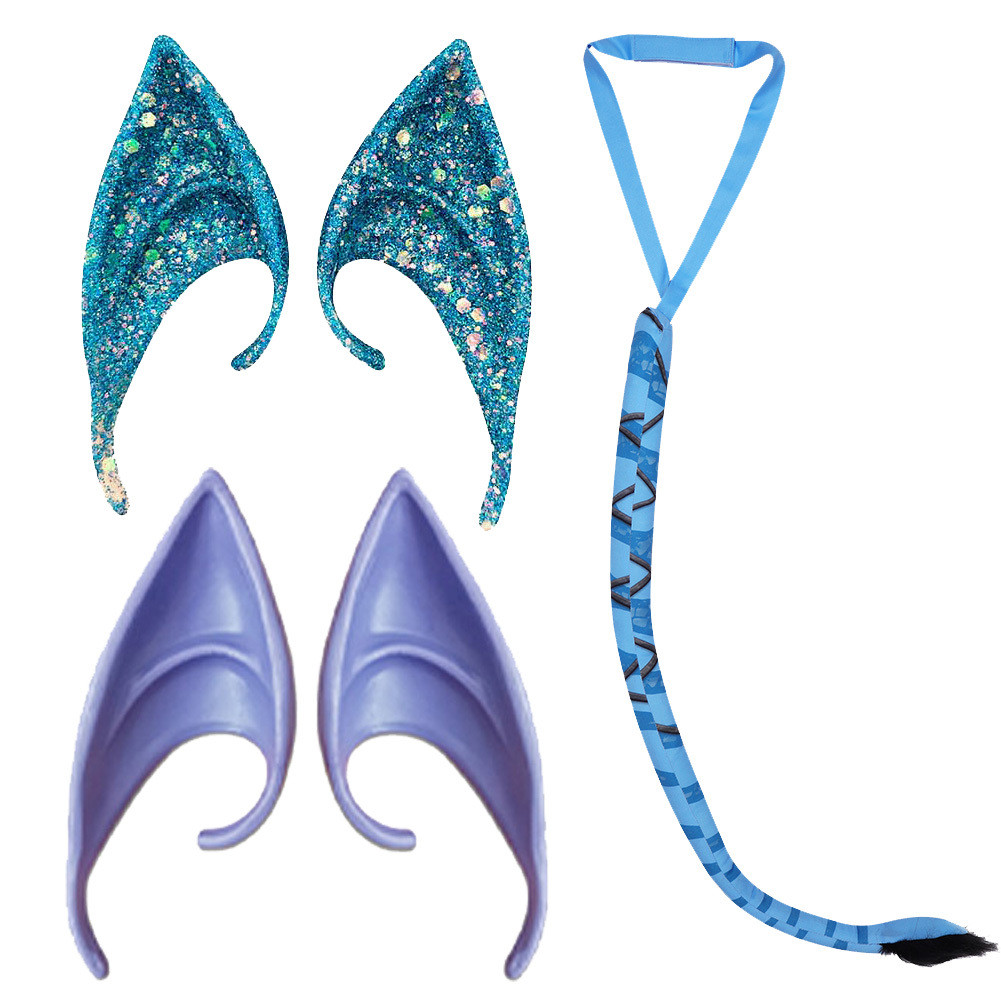 Avatar Tail Ear The Way Of Water Neytiri Jake Sully Sia Disguise Halloween Carnival Suit Pro