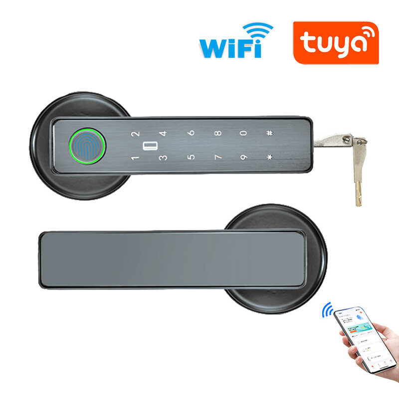 Tuya Smartlife APP Remote Control Smart Fingerprint Password RFID IC