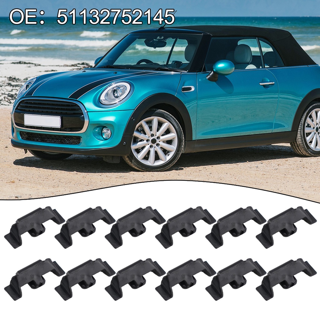 [Livedesign] 12pcs Headlight Trim Ring Clips for Mini for Cooper R55