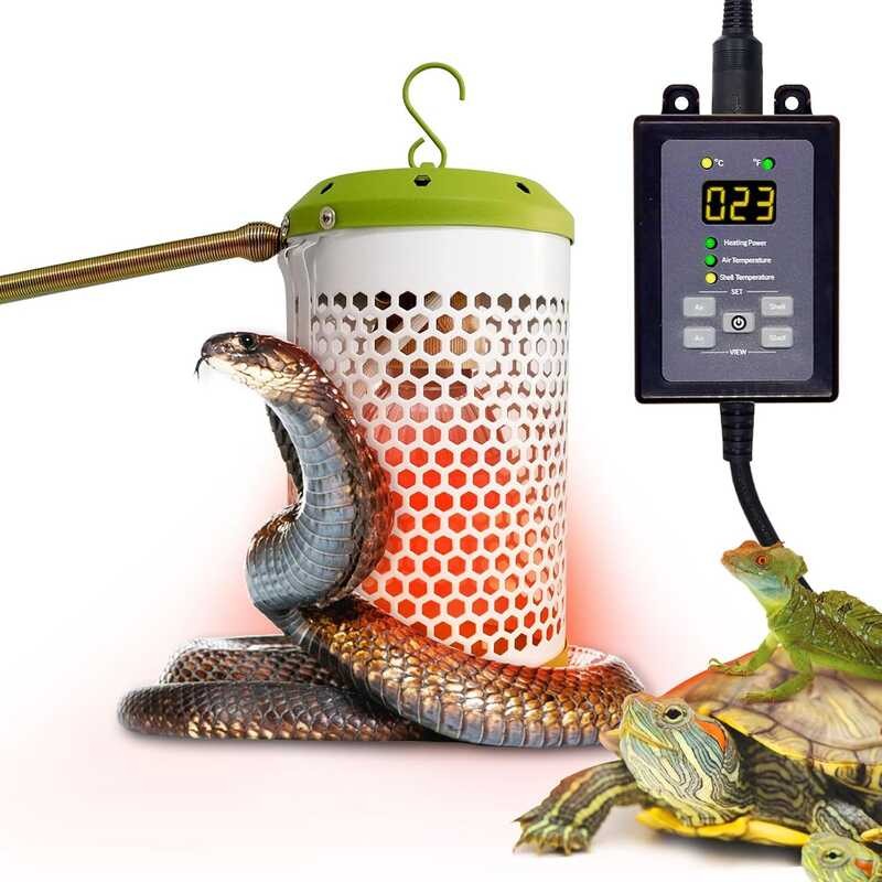 Intelligent Reptile Heater with Digital Thermostat Controller ...