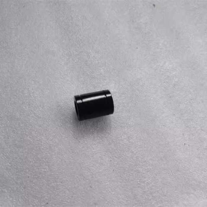 ☑♥ Inner Hole 10 Width 28 Thickness 20mm Aluminum Alloy Black Bushing ...