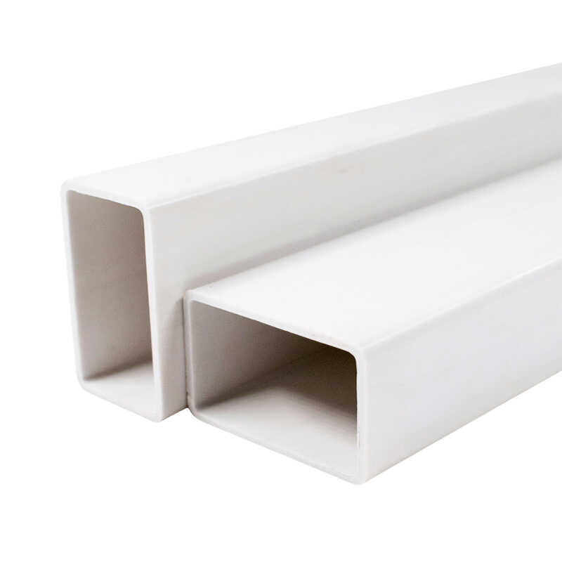 Tube PVC Square Flat Tube Various Specifications Production Length Can ...