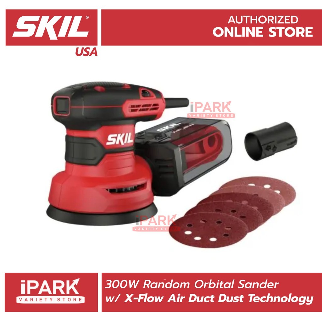 SKIL USA OFFICIAL Random Orbital Sander 300W | Shopee Philippines