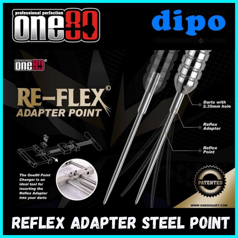 ONE80 Darts Point - REFLEX Adapter Point ( Steel Tips Point replacement ...